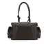 VINTAGE CHANEL CAMBON LINE MATELASSE MULTIPOCKET TOTE BAG BROWN BEIGE LEATHER SILVER HARDWARE 90339643