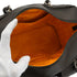 VINTAGE CHANEL CAMBON LINE MATELASSE MULTIPOCKET TOTE BAG BROWN BEIGE LEATHER SILVER HARDWARE 90339643