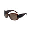 VINTAGE CHANEL CAMELLIA COCOMARK SUNGLASSES BROWN EYEWEAR 90328020