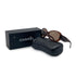 VINTAGE CHANEL CAMELLIA COCOMARK SUNGLASSES BROWN EYEWEAR 90328020
