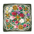VINTAGE CHANEL CAMELLIA GRIPOIX SCARF MULTICOLOR SILK 90335003