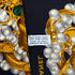VINTAGE CHANEL CAMELLIA JEWELRY PATTERN SCARF MULTICOLOR SILK 90313882