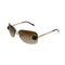 VINTAGE CHANEL CAMELLIA LOGO SUNGLASSES BROWN EYEWEAR 90328025