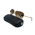 VINTAGE CHANEL CAMELLIA LOGO SUNGLASSES BROWN EYEWEAR 90328025