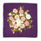 VINTAGE CHANEL CAMELLIA PATTERN SCARF PURPLE SILK 90335739