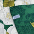 VINTAGE CHANEL CAMELLIA SCARF GREEN WHITE SILK 90323122