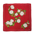 VINTAGE CHANEL CAMELLIA SCARF RED SILK 90323163