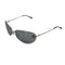 VINTAGE CHANEL CAMELLIA SUNGLASSES SILVER BLACK EYEWEAR 90325280