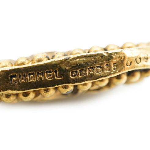 VINTAGE CHANEL CHAIN BELT ANTAEUS COIN GOLD ACCESSORY 90339688