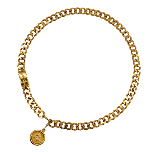 VINTAGE CHANEL CHAIN BELT COCOMARK ACCESSORY 90312953
