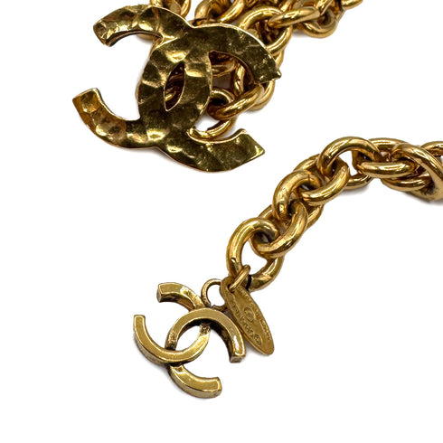 VINTAGE CHANEL CHAIN BELT COCOMARK ACCESSORY 90322541