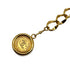 VINTAGE CHANEL CHAIN BELT COCOMARK GOLD ACCESSORY 90321105