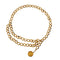VINTAGE CHANEL CHAIN BELT COCOMARK GOLD ACCESSORY 90333712