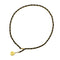 VINTAGE CHANEL CHAIN BELT COCOMARK GOLD BLACK LEATHER ACCESSORY 90325797