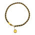 VINTAGE CHANEL CHAIN BELT COCOMARK GOLD BLACK LEATHER ACCESSORY 90325805