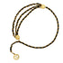 VINTAGE CHANEL CHAIN BELT COCOMARK GOLD BLACK LEATHER ACCESSORY 90338290