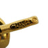 VINTAGE CHANEL CHAIN BELT COCOMARK GOLD BLACK LEATHER ACCESSORY 90338913