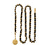 VINTAGE CHANEL CHAIN BELT COCOMARK GOLD BLACK LEATHER ACCESSORY 90339132