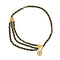 VINTAGE CHANEL CHAIN BELT COCOMARK GOLD BLACK LEATHER ACCESSORY 90328962