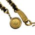 VINTAGE CHANEL CHAIN BELT LEATHER COCOMARK GOLD ACCESSORY 90318288