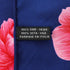 VINTAGE CHANEL CHAIN FLOWER PATTERN SCARF NAVY PINK SILK 90339686