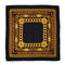 VINTAGE CHANEL CHAIN PATTERN SCARF BLACK SILK 90331384