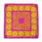 VINTAGE CHANEL CHAIN PATTERN SCARF PINK GOLD SILK 90322145