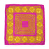 VINTAGE CHANEL CHAIN PATTERN SCARF PINK GOLD SILK 90322145