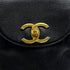 VINTAGE CHANEL CHAIN SHOULDER BAG BLACK CAVIAR SKIN GOLD HARDWARE 90329195