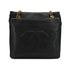 VINTAGE CHANEL CHAIN SHOULDER BAG BLACK CAVIAR SKIN GOLD HARDWARE 90333720