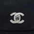 VINTAGE CHANEL CHAIN SHOULDER BAG BLACK CAVIAR SKIN SILVER HARDWARE 90344463