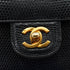 VINTAGE CHANEL CHAIN SHOULDER BAG BLACK LIZARD GOLD HARDWARE 90313859