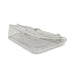 VINTAGE CHANEL CHAIN SHOULDER BAG CLEAR WHITE VINYL LEATHER SILVER HARDWARE 90327098