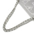 VINTAGE CHANEL CHAIN SHOULDER BAG CLEAR WHITE VINYL LEATHER SILVER HARDWARE 90327098