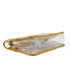 VINTAGE CHANEL CHAIN SHOULDER BAG GOLD CLEAR VINYL LEATHER GOLD HARDWARE 90343016