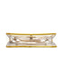 VINTAGE CHANEL CHAIN SHOULDER BAG GOLD CLEAR VINYL LEATHER GOLD HARDWARE 90343016