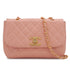 VINTAGE CHANEL MATELASSE CHAIN SHOULDER BAG PINK CAVIAR SKIN MATT GOLD HARDWARE 90338293