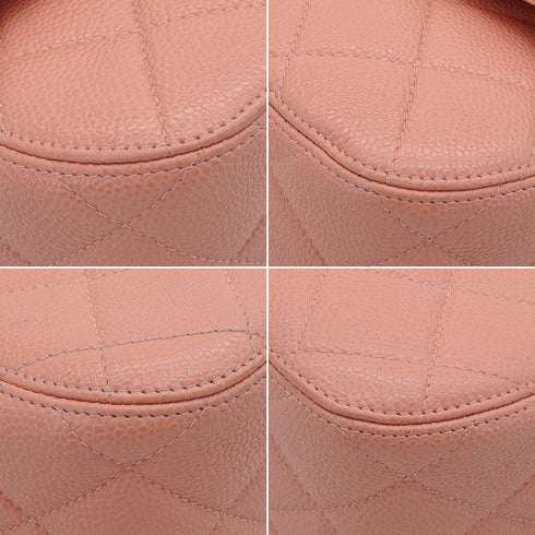 VINTAGE CHANEL MATELASSE CHAIN SHOULDER BAG PINK CAVIAR SKIN MATT GOLD HARDWARE 90338293
