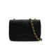 VINTAGE CHANEL COCOMARK CHAIN SHUOLDER BAG BLACK LAMB SKIN GOLD HARDWARE 90344063