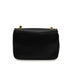 VINTAGE CHANEL COCOMARK CHAIN SHUOLDER BAG BLACK LAMB SKIN GOLD HARDWARE 90344063