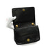 VINTAGE CHANEL COCOMARK CHAIN SHUOLDER BAG BLACK LAMB SKIN GOLD HARDWARE 90344063