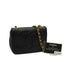 VINTAGE CHANEL COCOMARK CHAIN SHUOLDER BAG BLACK LAMB SKIN GOLD HARDWARE 90344063