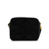 VINTAGE CHANEL FRINGE CHAIN SHUOLDER BAG BLACK LAMB SKIN GOLD HARDWARE 90344091