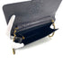 VINTAGE CHANEL CHAIN SHUOLDER BAG BLACK LIZARD GOLD HARDWARE 90324813