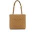 VINTAGE CHANEL COCOMARK CHAIN TOTE BAG BEIGE CAVIAR SKIN GOLD HARDWARE 90327863