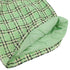 VINTAGE CHANEL CHECK COCO BUTTON TWEED JACKET SKIRT SET LIGHT GREEN WOOL 38 94P RTW 90332949