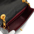 VINTAGE CHANEL CHEVRON BIJOU CHAIN SHOULDER BAG BLACK LAMB SKIN GOLD HARDWARE 90330935