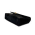 VINTAGE CHANEL CHEVRON CHAIN SHOULDER BAG BLACK SUEDE GOLD HARDWARE 90322286