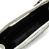 VINTAGE CHANEL CHOCOLATE BAR HAND SHOULDER BAG BLACK WHITE ENAMEL LEATHER SILVER HARDWARE 90345512