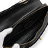 VINTAGE CHANEL CHOCOLATE BAR FRINGE CHAIN SHOULDER BAG BLACK VELOUR LEATHER GOLD HARDWARE 90344377